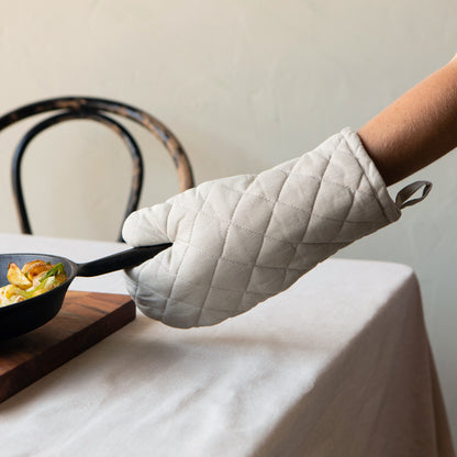 Dove Gray Stonewash Oven Mitt