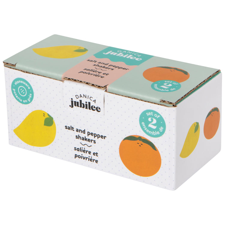 Citrus Burst Salt and Pepper Shakers