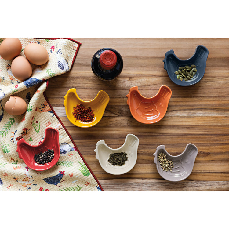 Chickens Pinch Bowls Set of 6