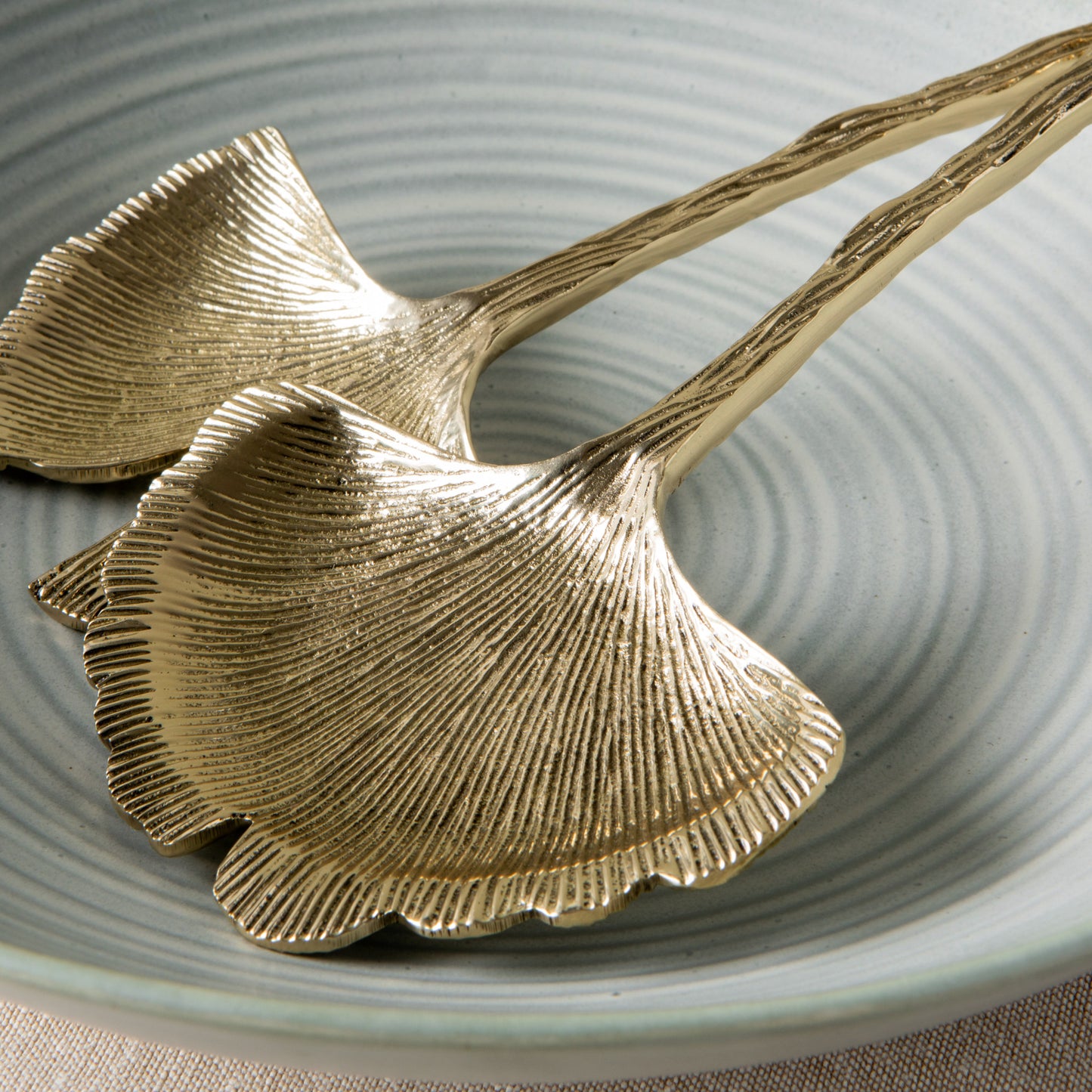 Ginkgo Salad Servers Set of 2