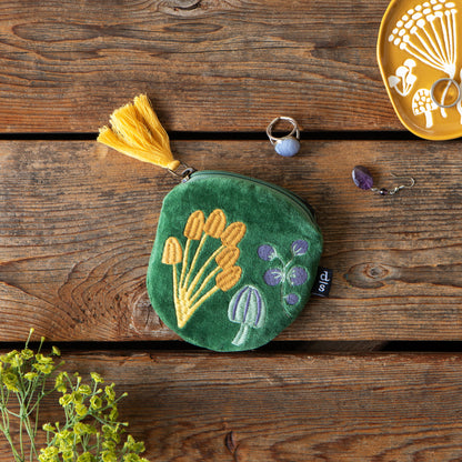 Wildgrove Embroidered Coin Purse