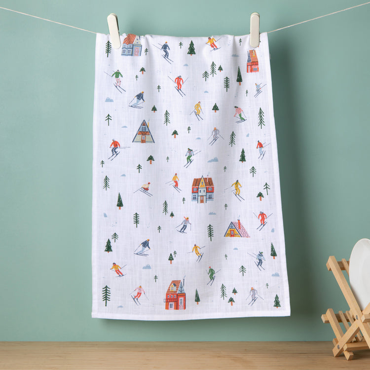 Ski Ya Later Dishtowel