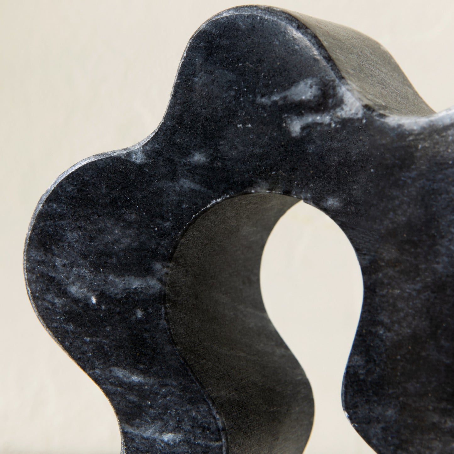 Wave Marble Bookend
