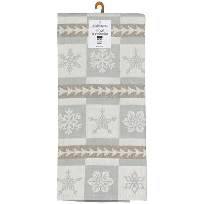 Snowfall Jacquard Christmas Dishtowel