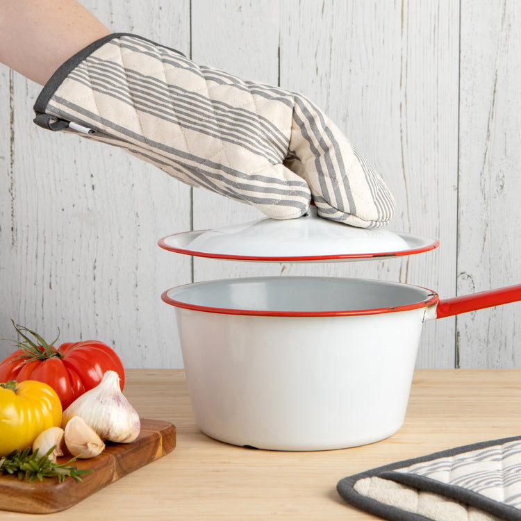 Pencil Stripe Superior Mitt