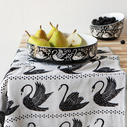 Swan Song Imprint Serving Bowl