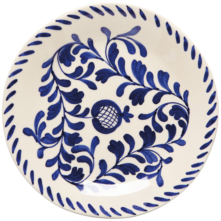 Nila Blue Hand Painted Dinner Plate 10.5 inch