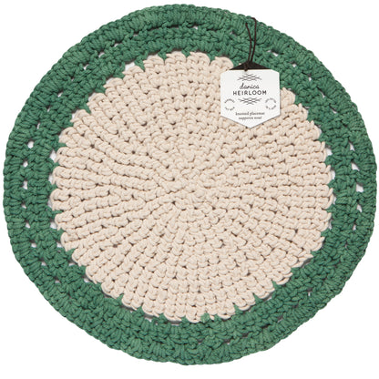Jade Aura Hand-Knotted Placemat