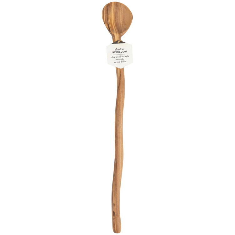 Olive Wood Wavy Spoon