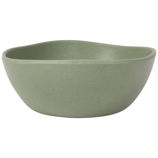 Fresco Melamine Cereal Bowl - Moss