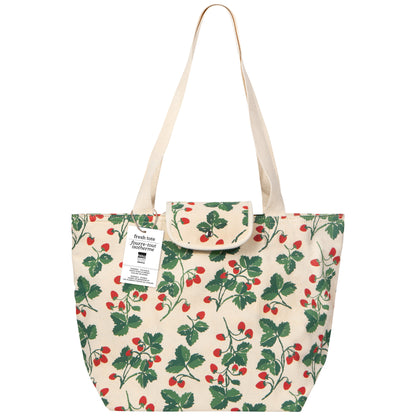 Berry Bramble Folding Insulated Tote