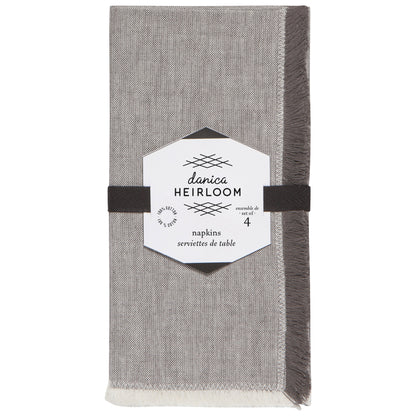 Shadow Chambray Napkins Set of 4