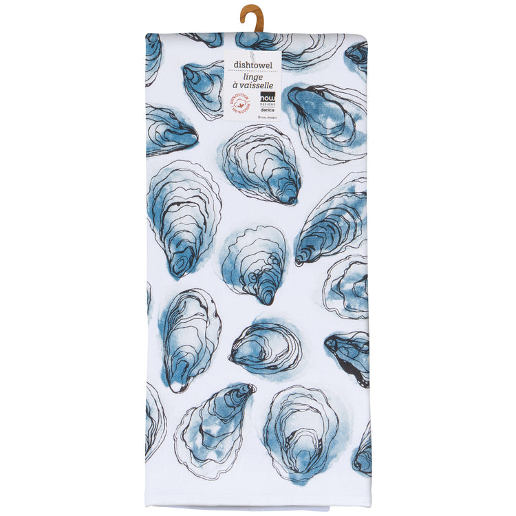 Oysters Dishtowel