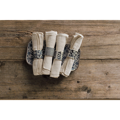 Houndstooth Element Napkin Ring