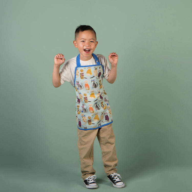 Feline Fine Kid's Apron
