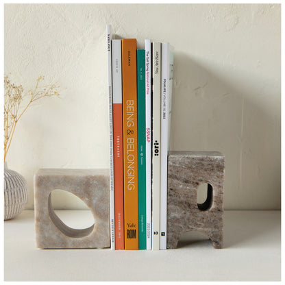 Loop Marble Bookend