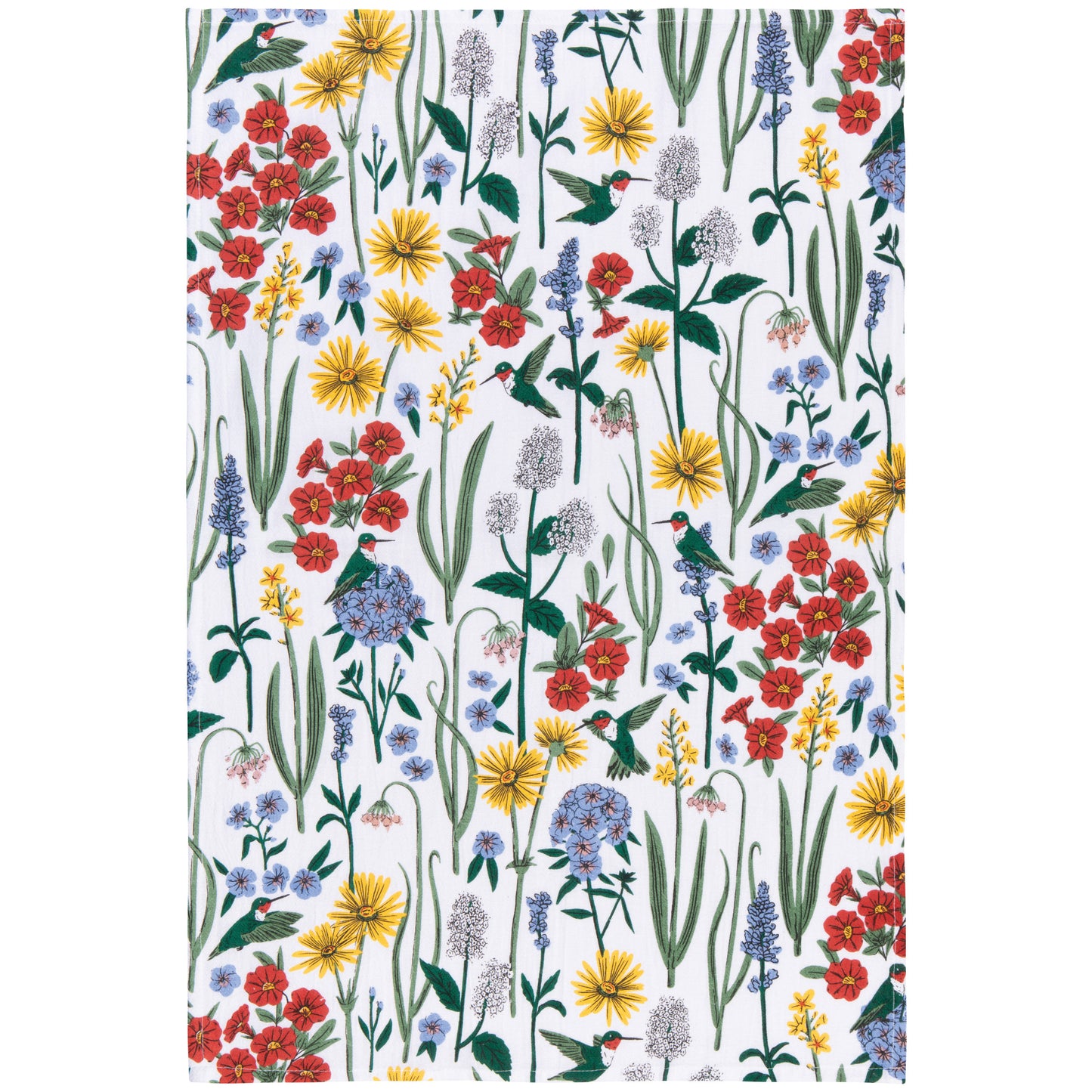Hummingbird Baker's Floursack Dishtowels Set of 3