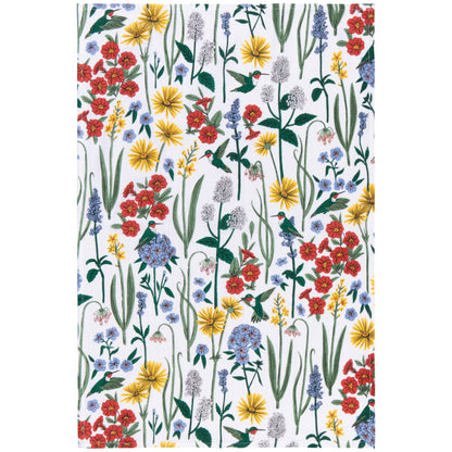 Hummingbird Baker's Floursack Dishtowels Set of 3