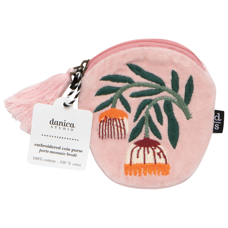 Venus Embroidered Coin Purse