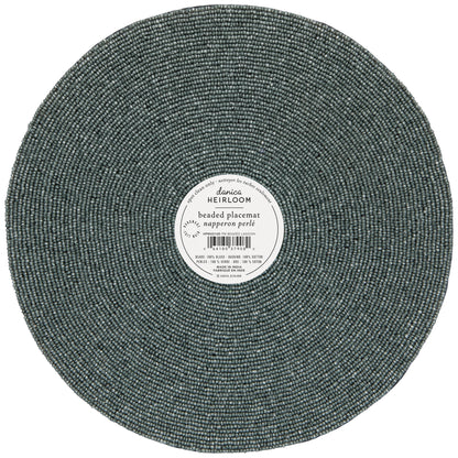 Lagoon Beaded Placemat