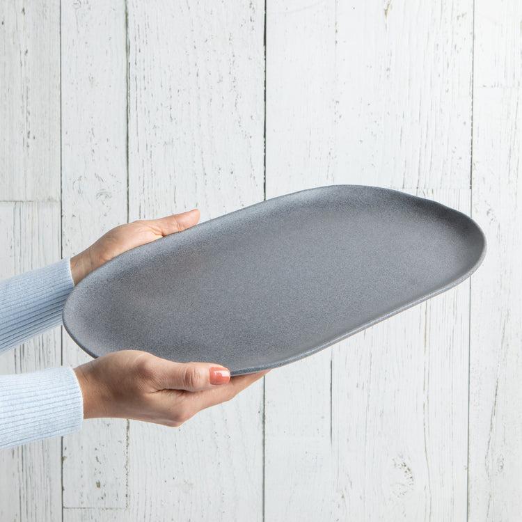 Fresco Melamine Platter - Graphite