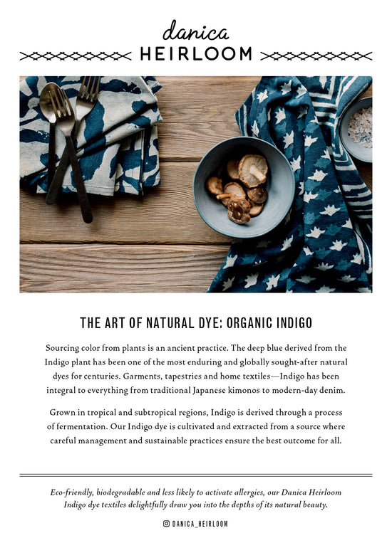 The Art of Natural Dye: Organic Indigo