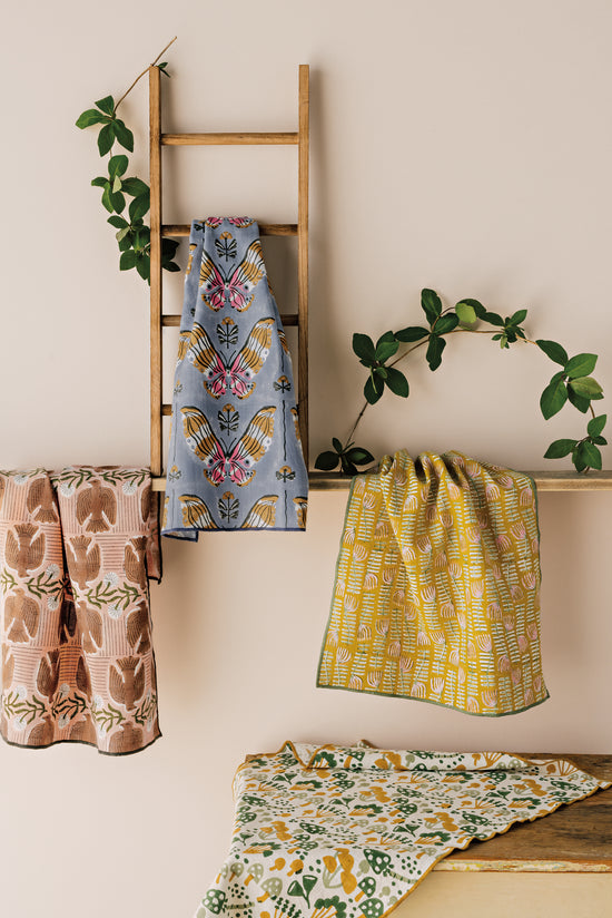 Block Print Dishtowels