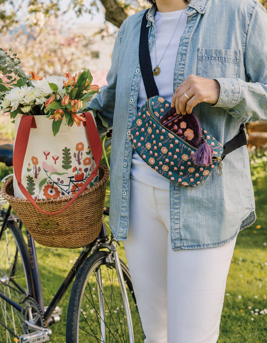 A collection of patterns and images that share the beauty created when the world of our imaginations interweaves with the world around us.