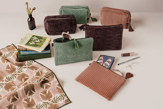 Quilted Flat Pouches