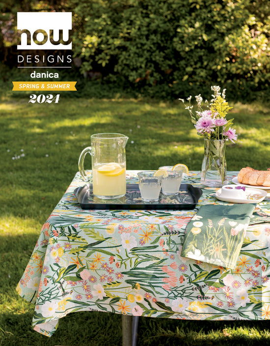 Now Designs by Danica Basketweave Dishtowel | Royal Blue