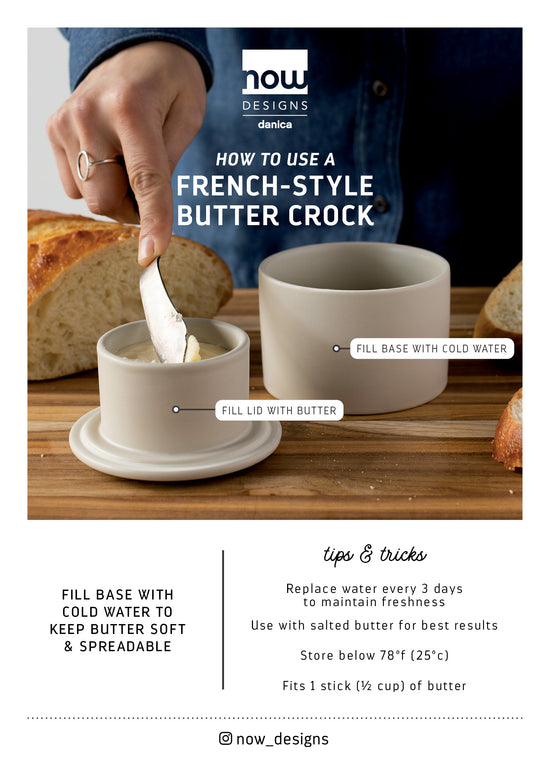 How to Use a Butter Crock