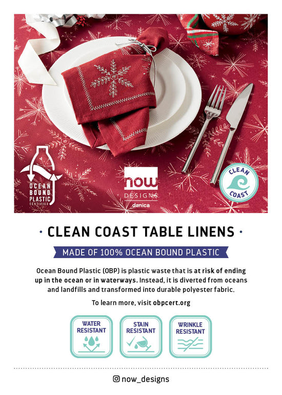 Clean Coast Table Linens