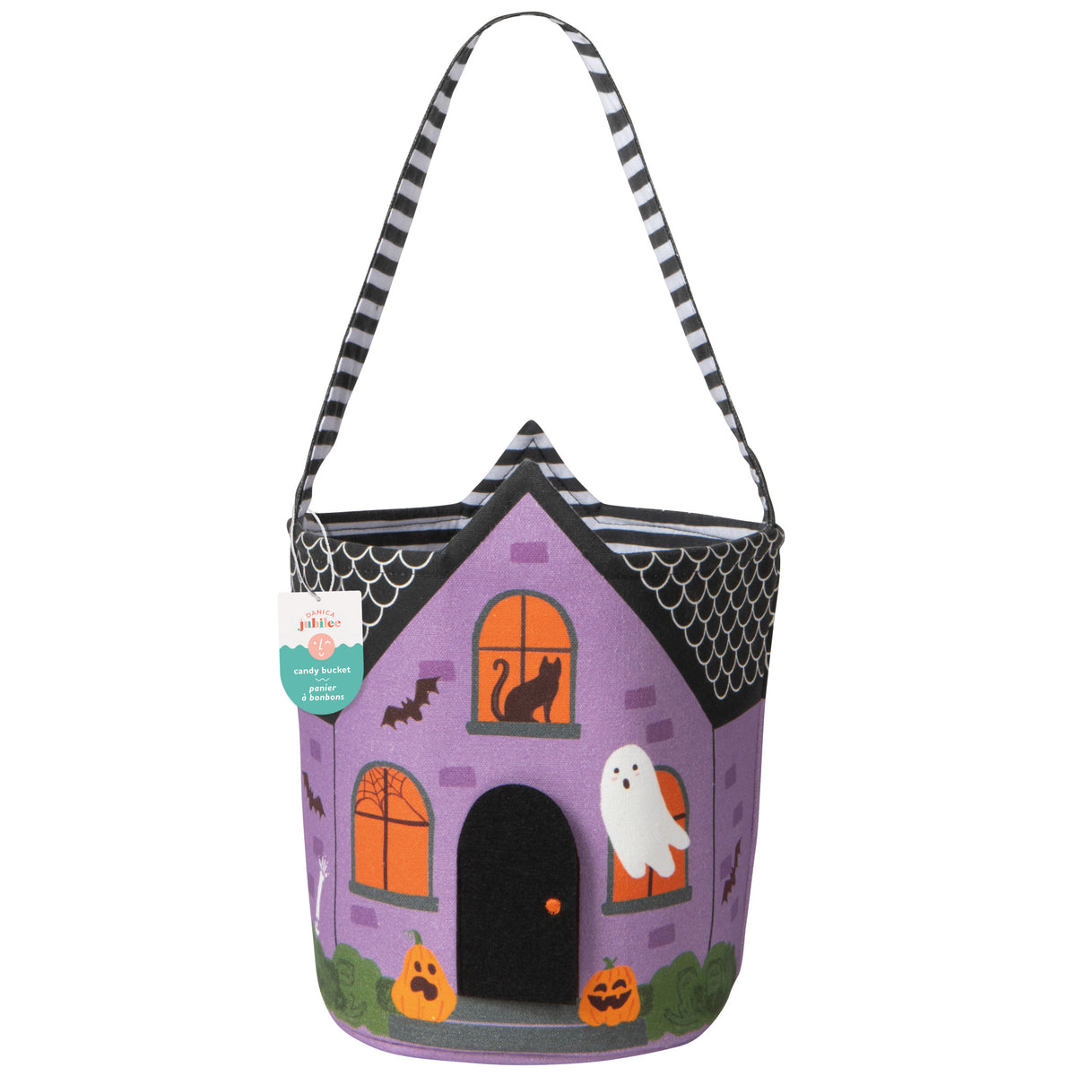 Haunted House Halloween Candy Bucket