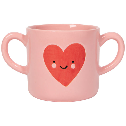 Heart to Heart Double-Handle Mug