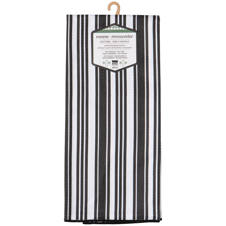 Black Recycled Microfibre Dishtowel