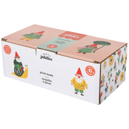 Gnome Grown Pinch Bowls Set of 6 Assorted