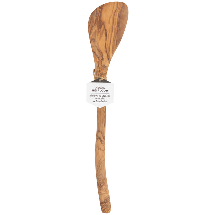 Olive Wood Wavy Spatula