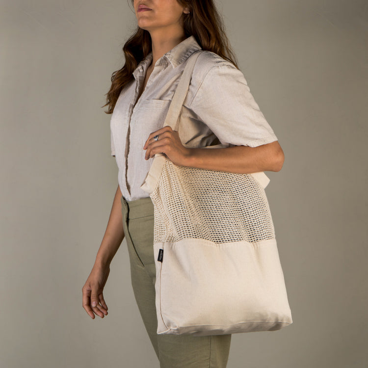 Natural Mercado Tote Bag