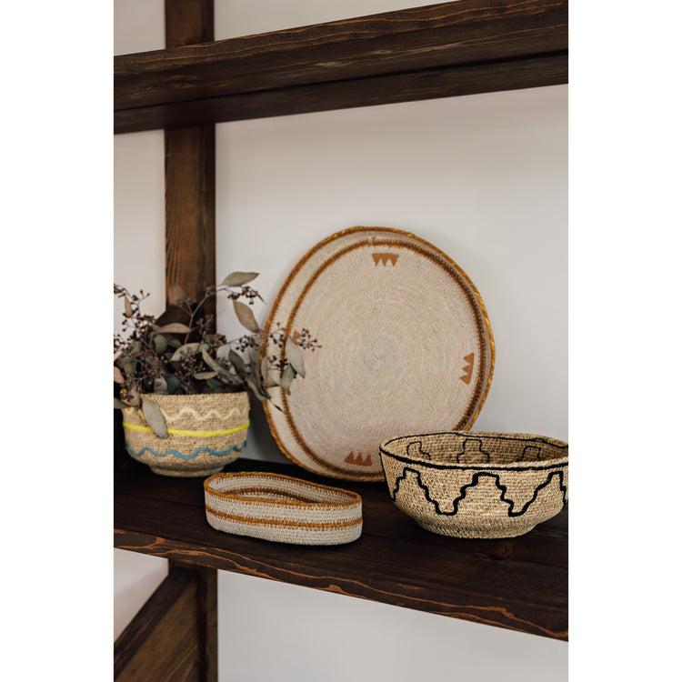 Apex Seagrass Round Tray