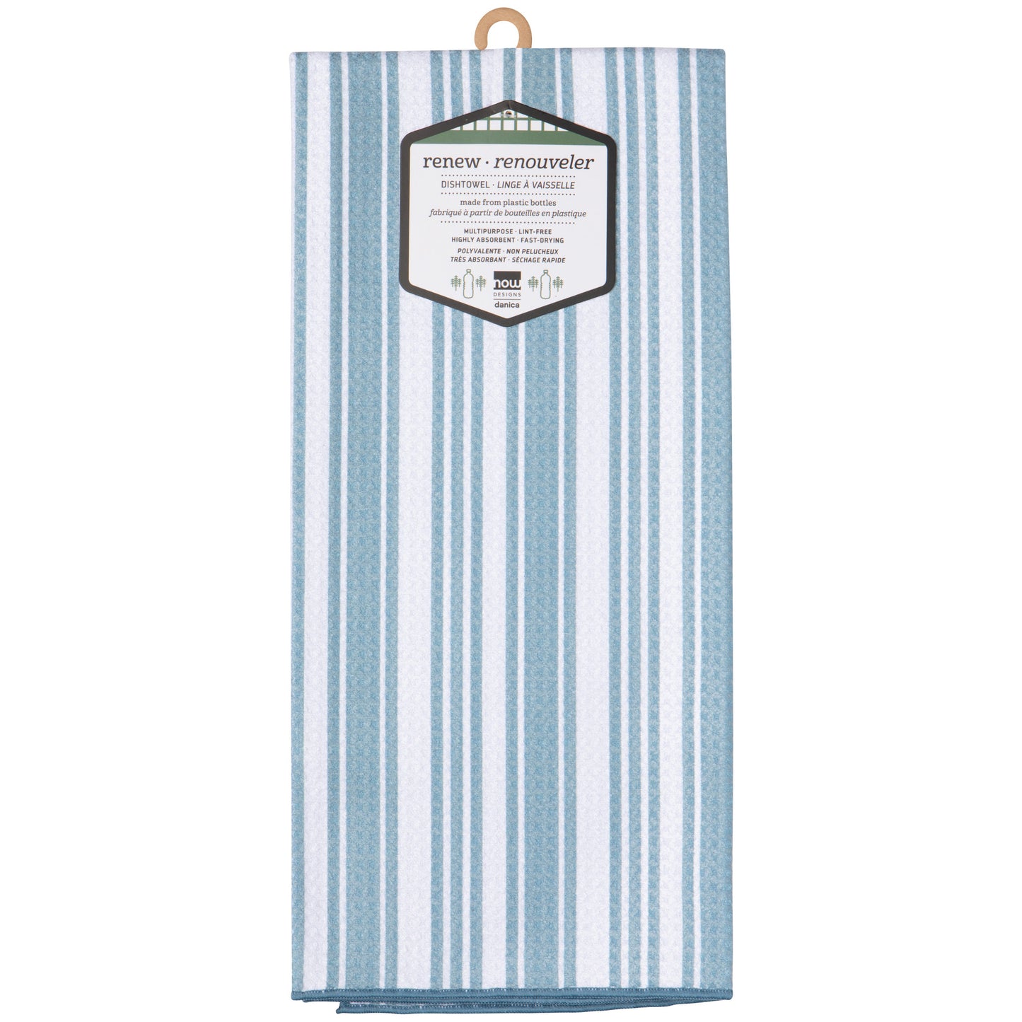 Slate Blue Recycled Microfibre Dishtowel