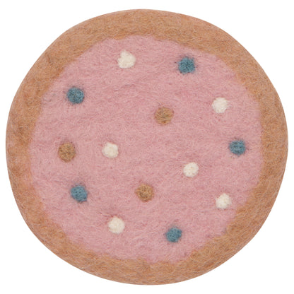 Cookies Felt Coasters Set of 4 Assorted