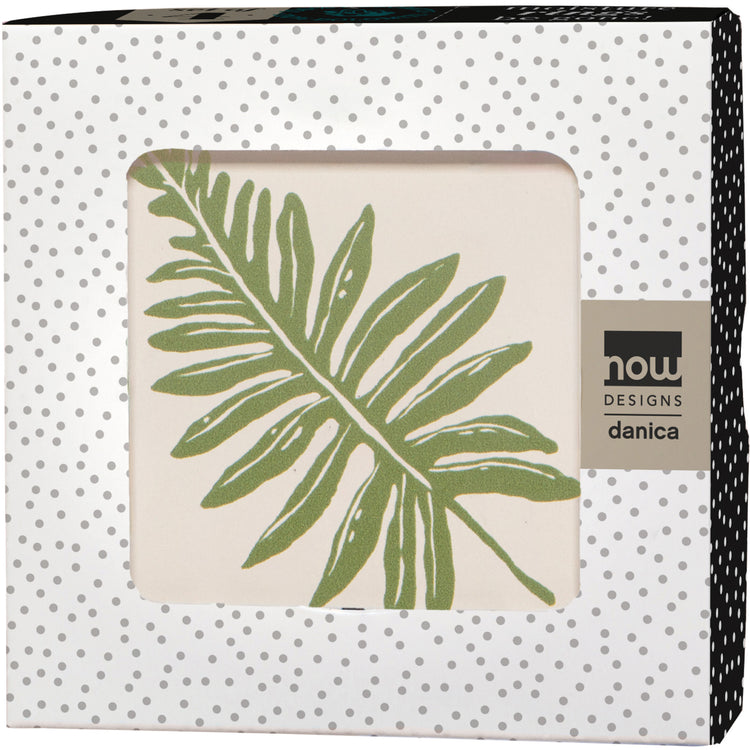 Fern & Frond Soak Up Coasters Set of 4