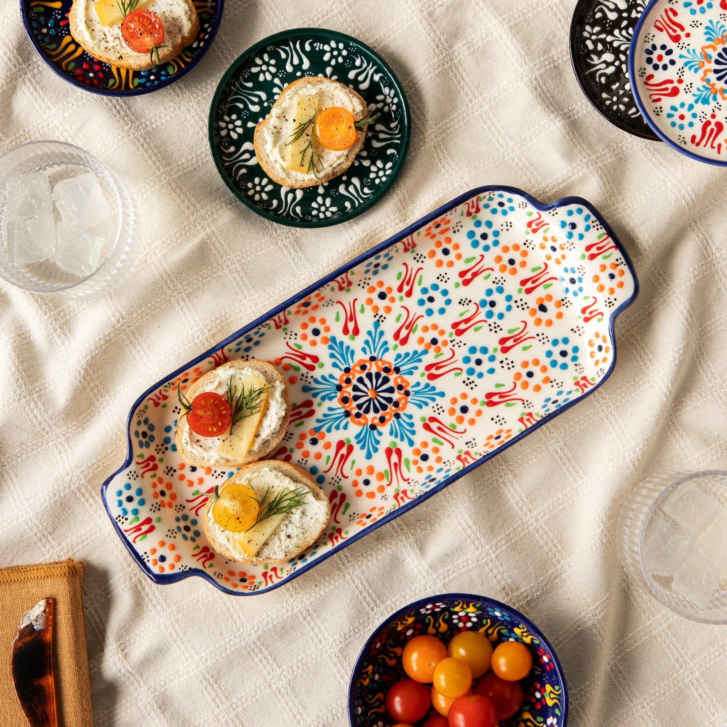 Hand-painted Turkish Tray
