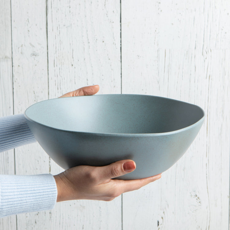 Fresco Melamine Serving Bowl - Riverstone