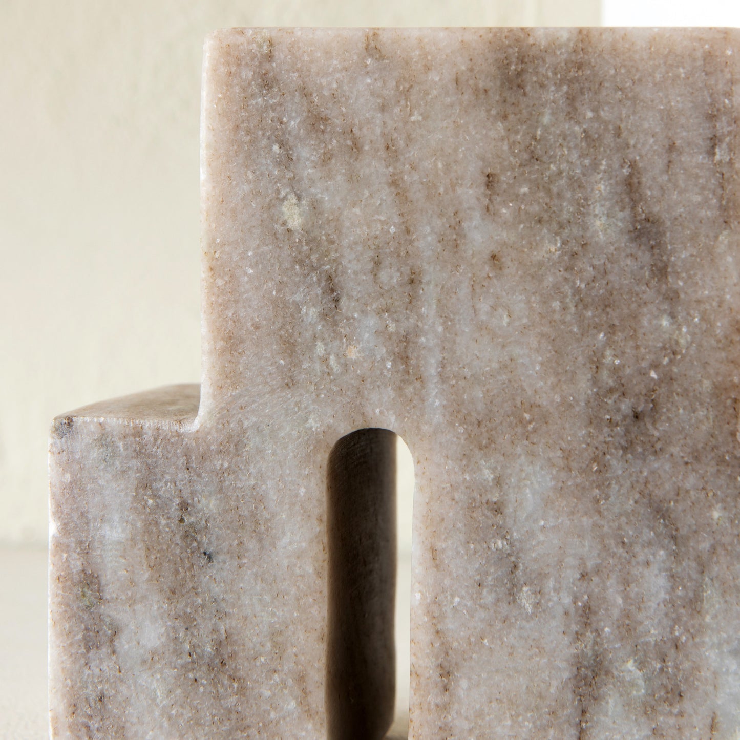 Block Marble Bookend