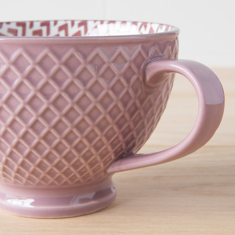 Mauve Latte Mug