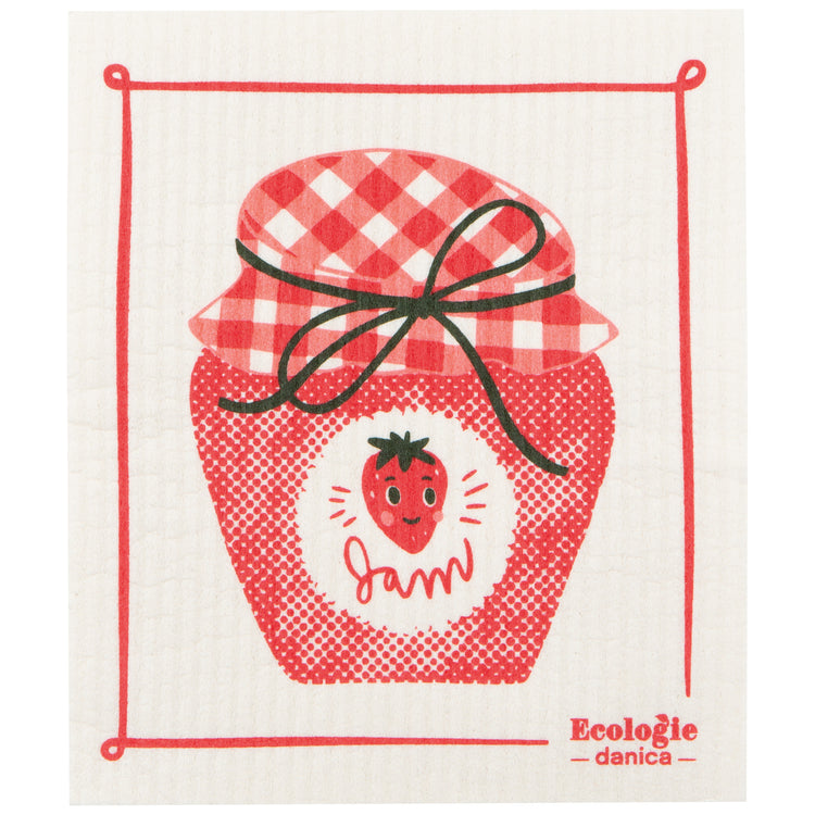 Strawberry Jam Swedish Dishcloth