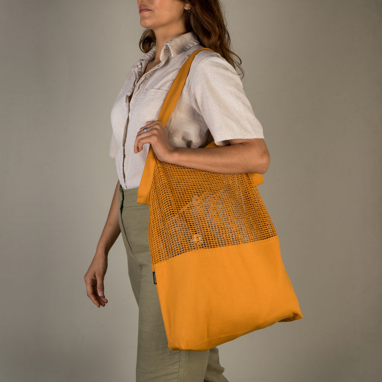 Ochre Mercado Tote Bag
