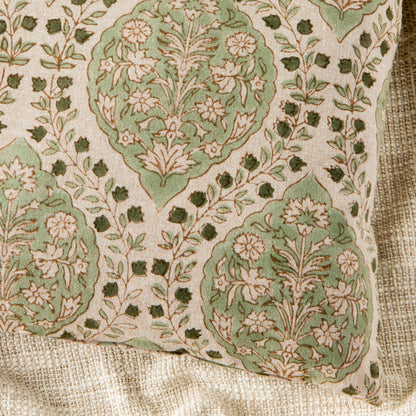 Ogee Block Print Pillow 20 x 20 inch