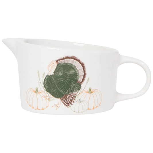 Cornucopia Gravy Boat